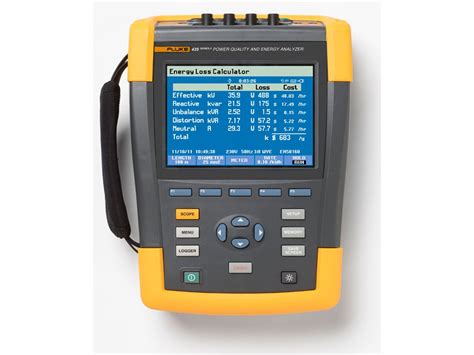 Fluke Ii Power Quality And Energy Analyzer Three Phase Tequipment Net