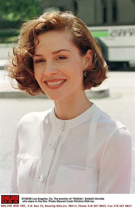 Pin By On Embeth Davidtz Embeth Davidtz Hair Styles Summer