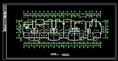 某多层住宅建筑设计cad全套图纸住宅小区土木在线