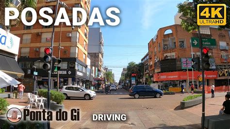 Ciudad De Posadas Centro Driving Tour Virtual Invierno La