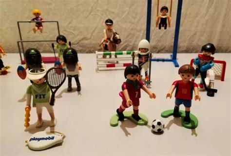 LOT PLAYMOBIL MIX De 17 Sportifs Pour Les Jo EUR 49 90 PicClick FR