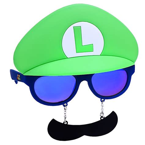 Luigi Glasses - GYPSY TREASURE - COSTUMES & COSMETICS