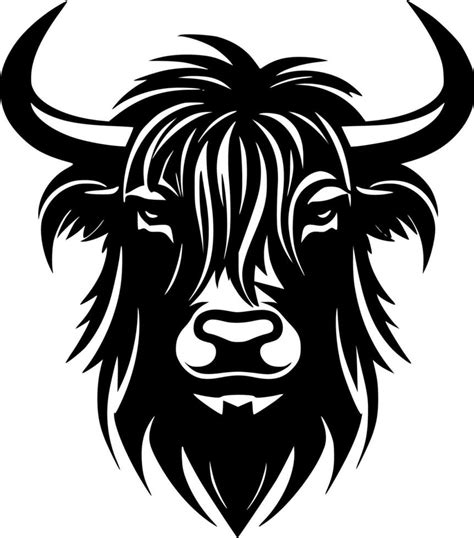 Highland Cow - High Quality Vector Logo - Vector illustration ideal for ...