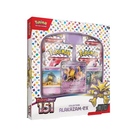 Pok Mon Coffret Collection Alakazam Ex Ecarlate Et Violet