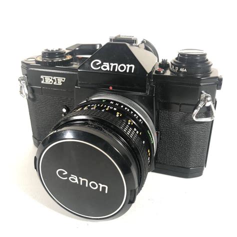 【やや傷や汚れあり】canon キヤノン キャノン Ef フィルムカメラ Canon Lens Fd 50mm 118 Sc ボディ