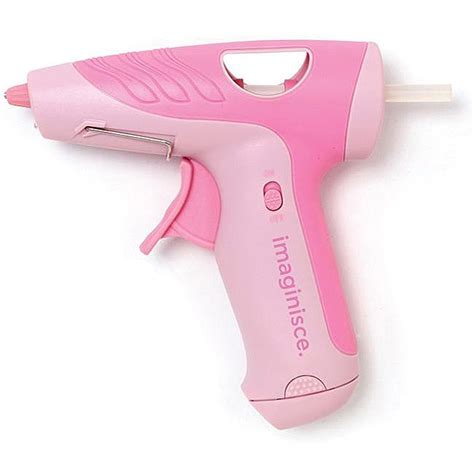Imaginisce I Bond Pink Cordless Hot Glue Gun Overstock Shopping Big Discounts On Adhesive
