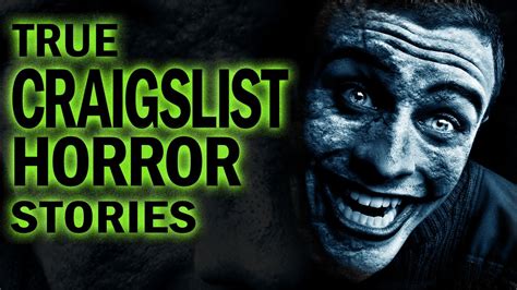 3 TRUE Craigslist Horror Stories YouTube