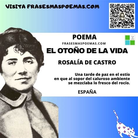 El Oto O De La Vida De Rosal A De Castro Poema Frases M S Poemas