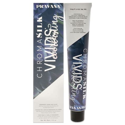 Pravana Chromasilk Vivids Everlasting Permanent Bewitching Blue Hair Color 3 Oz