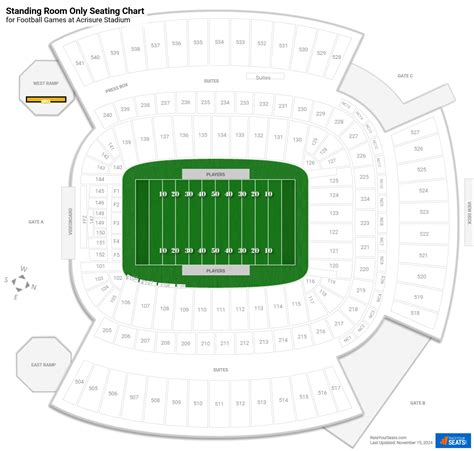 Standing Room Only Tickets at Acrisure Stadium - RateYourSeats.com
