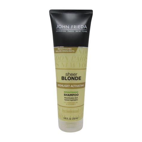 John Frieda Sheer Blonde Highlight Activating Enhancing Shampoo 8 45