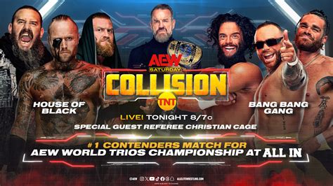 AEW Collision preview, full card: August 10, 2024 • AIPT