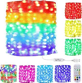 Neotecnica Color Changing Fairy Lights 33ft 100 LED Smart Lights With