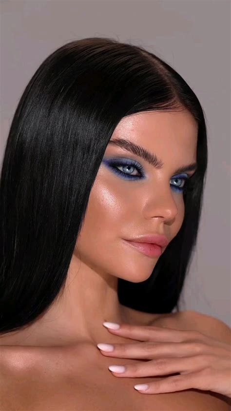 Pin By On Blue Makeup Looks