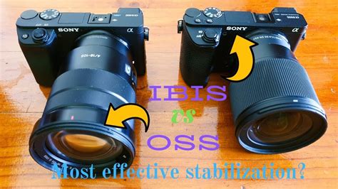 Comparing Image Stabilization Sony A6400 Vs A6500 IBIS Vs OSS YouTube