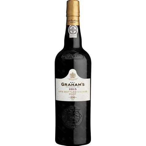 Grahams LBV Port 2015 750 Ml Portugalskie Wino Likierowe Typu Porto