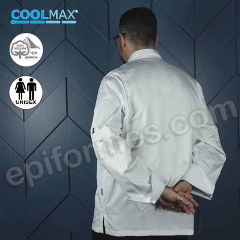 Chaqueta De Cocina Unisex De La Firma Exclusiva Gastrochef Richard Alcayde