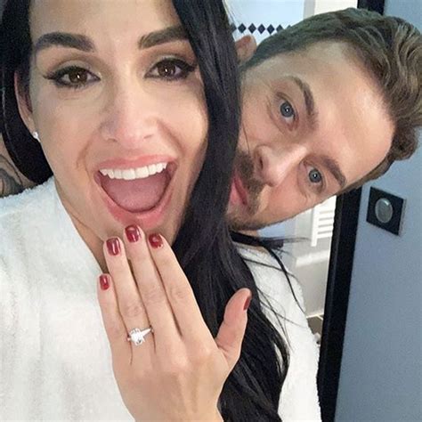 Engaged! from Nikki Bella & Artem Chigvintsev's Cutest Pics | E! News