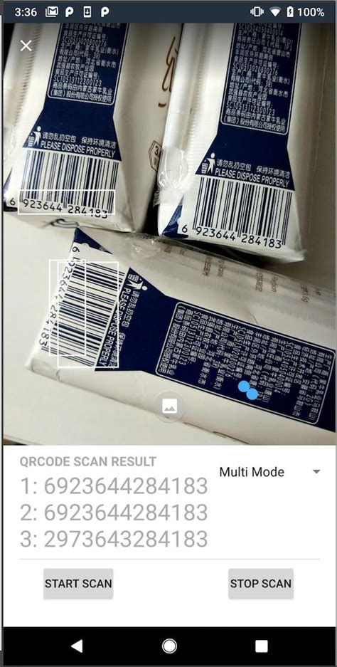 Android Why Google Mlkit Barcode Scanner Scan The Same Barcode