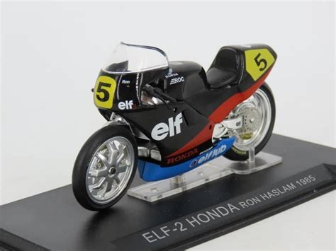 ELF Honda Ron Haslam 1985 IXO Altaya 1 24 Moto Aukro