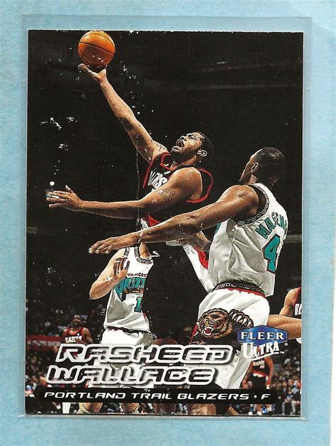 RASHEED WALLACE 1999 00 Fleer Ultra 118 Trail Blazers MINT EBay