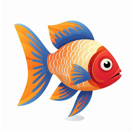 Mullet Vector X Ray Fish Cartoon Largemouth Bass Illustration Catfish ...