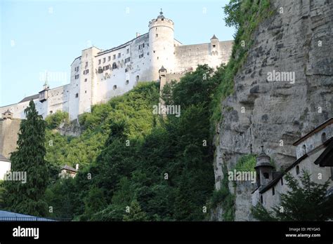 Hohensalzburg Castle or Saltzburg Castle, Austria Stock Photo - Alamy