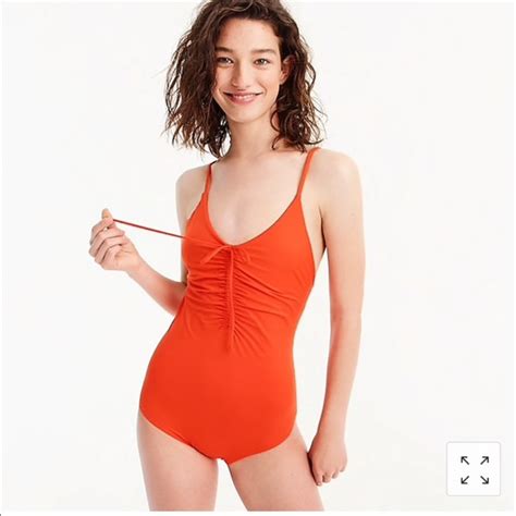 J Crew Swim Jcrew Playa Laguna Ruched Onepiece Swimsuit Poshmark