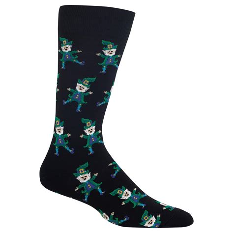 Hot Sox Hot Sox Mens Dancing Leprechaun Socks Mens Shoe Size 6 125