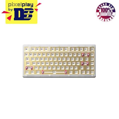 COD AKKO ACR Top Kit RGB Hot Swappable Mech Keyboard DIY Kit With Top Mount Stracture White