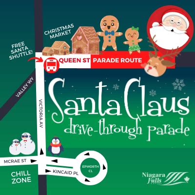 Route Maps - Santa Claus Parade