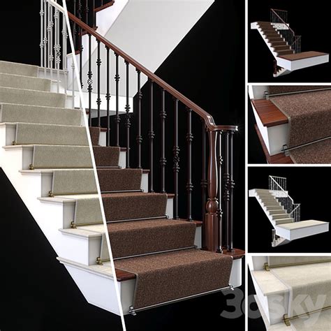 Staircase 3D Model 3DSKY Decor Helper