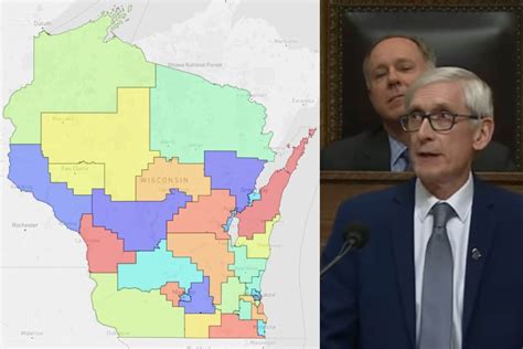 Wisconsin Legislative Maps: Gov. Evers' Maps Maliciously Pair Dozens Of ...