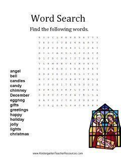 Christmas Word Search