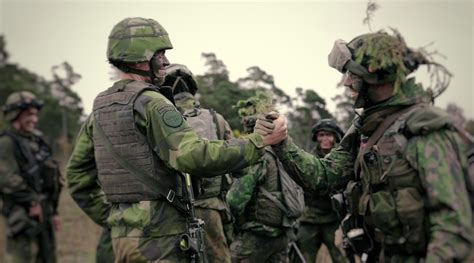 Swedish and finish soldiers collaborating : r/army