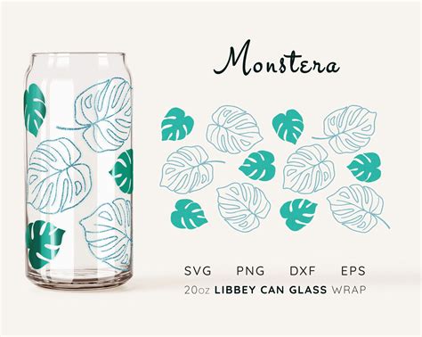 Sun Moon And Star Full Wrap For Libbey Glass Can Oz Coffee Glass Svg