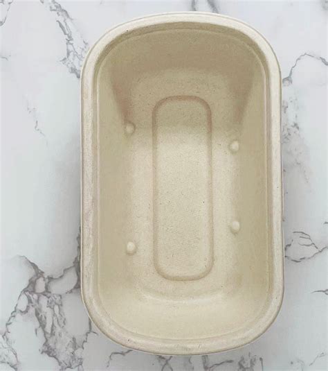 1000ml Rectangle Container Biodegradable Food Container Microwaveable