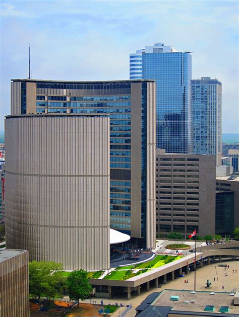 City Hall Toronto City Hall Seen From The Canada Life Buil Flickr