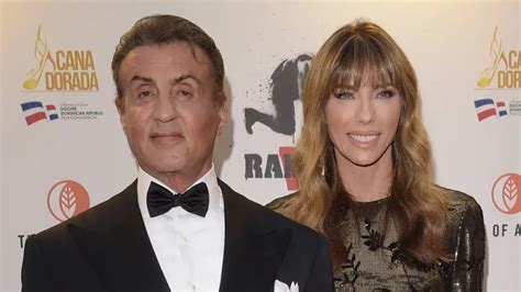 They Are Both Extremely Happy Sylvester Stallone Jennifer Flavin