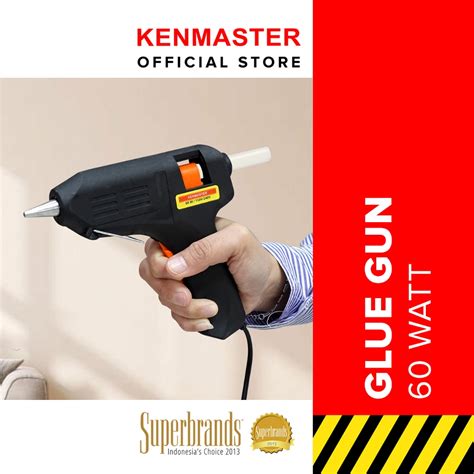 Jual Kenmaster Glue Gun 60Watt Lem Tembak 60 Watt GLUE012 Shopee