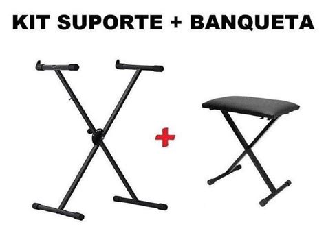 Kit Suporte Teclado St 200 Hayonik Banqueta Bt 10 Saty Suporte Para Instrumentos De Corda