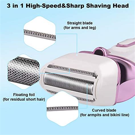 Electric Razor For Women Lady Shaver Bikini Trimmer Body Hair Removal For Legs And Underarms