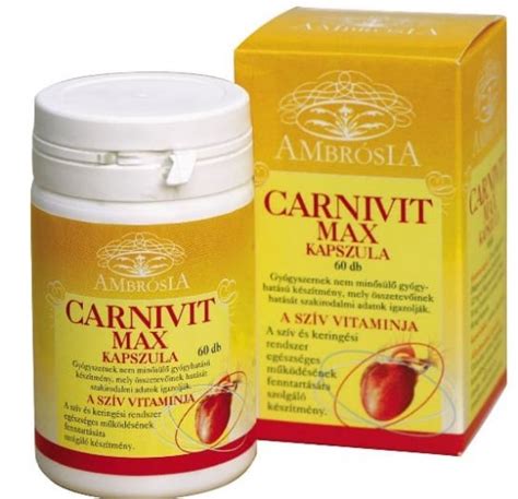 Carnivit max kapszula 60 db