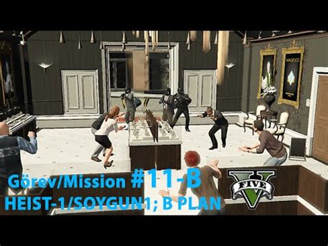 GTA V PC Story Hikaye 11 B Heist Soygun YouTube