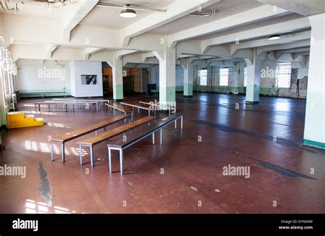 The Dining Hall inside Alcatraz, San Francisco, USA Stock Photo - Alamy