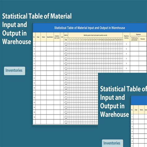 Excel Table Design Templates