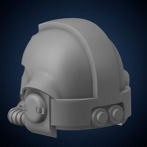 Primaris Space Marine Helmet Stl 3d Model Etsy Uk