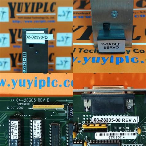 ASM 02 82390 02 03 28305 08 REV A 64 28305 Y TABLE SERVO 裕益科技自動化設備可程式