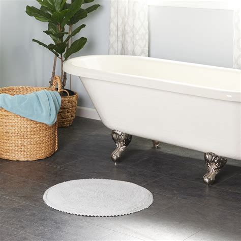 Silver Round Bathroom Rugs & Mats at Lowes.com