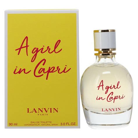 Lanvin A Girl In Capri Perfume, Eau De Toilette Spray, Good Mood Scent ...